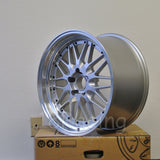 Rota Wheels Kensei 1895 5X100 35 73 Silver with Polish Lip