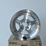Rota Wheels Kyusha 1580 4X100 0 67.1 Full Polish Black