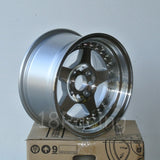Rota Wheels Kyusha 1580 4X114.3 0 73 Full Polish Silver