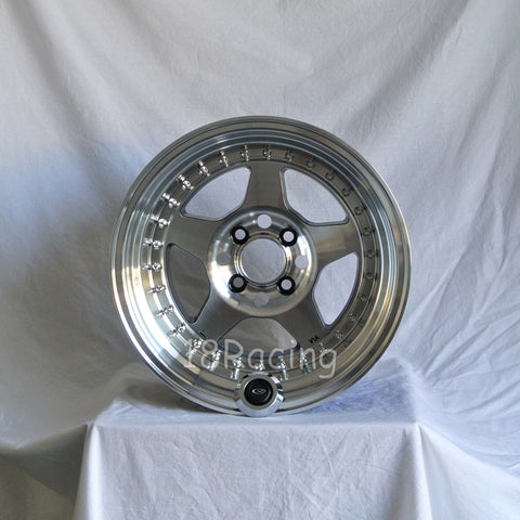 Rota Wheels Kyusha 1590 4X100 0 67.1 Full Polish Black