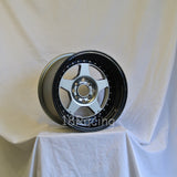 Rota Wheels Kyusha 1590 4X100 0 67.1 Steel Grey with Black Lip