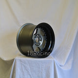 Rota Wheels Kyusha 1590 4X100 0 67.1 Steel Grey with Black Lip