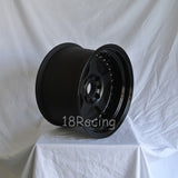 Rota Wheels Kyusha 1580 4X114.3 -10 73 Flat Black with Black Lip