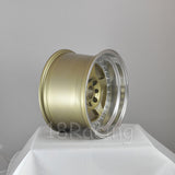 Rota Wheels Kyusha 1590 4X114.3 -15 73 Gold with Polish Lip