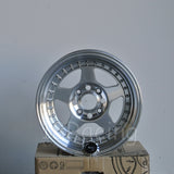 Rota Wheels Kyusha 1590 4X114.3 -15 73 Full Polish Silver