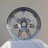 Linea Corse Wheels Dyna 1910 5X114.3 38 73 Full Polish Silver