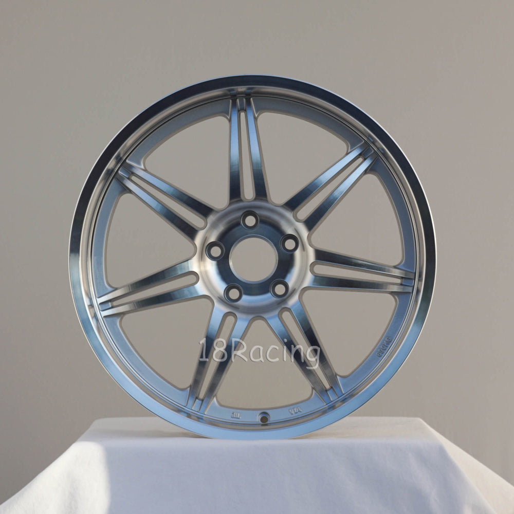 Linea Corse Wheels Dyna 1985 5X120 30  72.6  Full Polish Silver