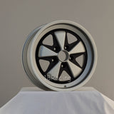 Linea Corse Wheel PSD 17X7.5  5X130  35 71.6 FOX 1 Gray With Matte Black No Cap