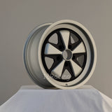 Linea Corse Wheel PSD 17X7.5  5X130  35 71.6 FOX 1 Gray With Matte Black No Cap