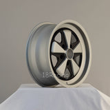 Linea Corse Wheel PSD 17X7.5  5X130  35 71.6 FOX 1 Gray With Matte Black No Cap