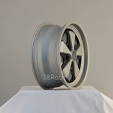 Linea Corse Wheel PSD 17X7.5  5X130  35 71.6 FOX 1 Gray With Matte Black No Cap