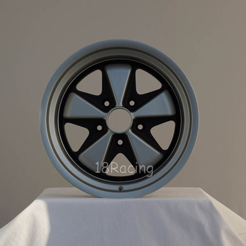 Linea Corse Wheel PSD 17X9  5X130 16  71.6 FOX 1 Gray With Matte black  No Cap
