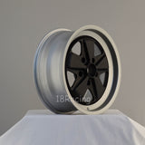 Linea Corse Wheel PSD 17X9  5X130 16  71.6 FOX 3 Flat Black With Steel Grey Lip No Cap