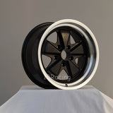 Linea Corse Wheel PSD 17X11   5X130 16  71.6 Glossy Black With Polish Lip No Cap