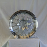 Rota Wheels MXR-R 1895 5x100 38 73 Silver with Polish Lip