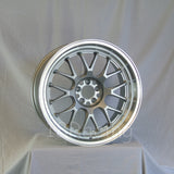 Rota Wheels MXR-R 1895 5x100 38 73 Silver with Polish Lip