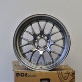 Rota Wheels MXR-R2 1811 5x114.3 20 73 Hyperblack with Polish Lip