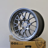 Rota Wheels MXR-R2 1811 5x114.3 20 73 Hyperblack with Polish Lip