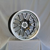 Rota Wheels MXR-F 1885 5x100 44 73 Hyperblack with Polish Lip