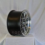 Rota Wheels MXR-F 1885 5x100 44 73 Hyperblack with Polish Lip