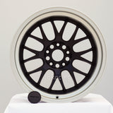 Rota Wheels MXR-R2 1811 5x114.3 20 73 Flat Black with Silver Lip