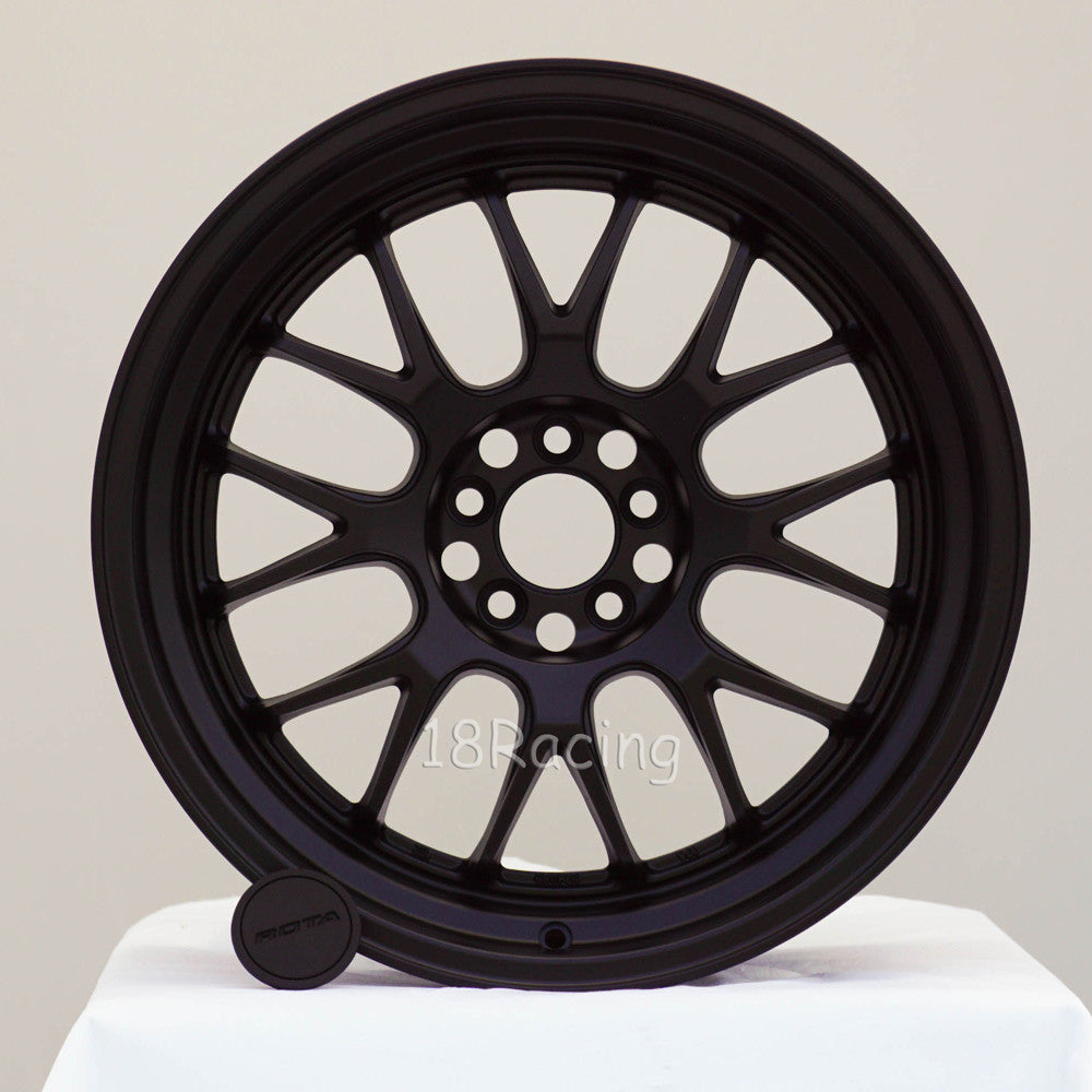 Rota Wheels MXR-R 1895 5x100 38 73 Flat Black