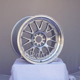 Rota Wheels MXR-R 1895 5x114.3 38 73 Silver with Polish Lip