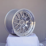 Rota Wheels MXR-R 1895 5x114.3 38 73 Silver with Polish Lip