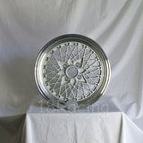 Rota Wheels Os Mesh 1570 4X108 30 73 Silver with Polish Lip