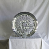Rota Wheels Os Mesh 1570 4X110 20 73 Silver with Polish Lip