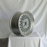 Rota Wheels Os Mesh 1570 4X100 25 57.1 Silver with Polish Lip