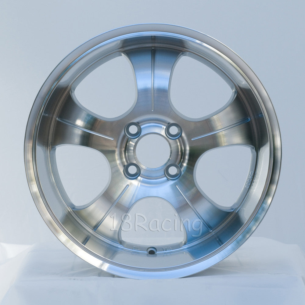 Rota Wheels PDC 1670 4X100 35 67.1 Full Polish Silver