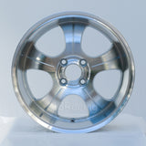 Rota Wheels PDC 1670 4X100 35 67.1 Full Polish Silver