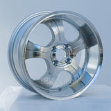 Rota Wheels PDC 1670 4X100 35 67.1 Full Polish Silver