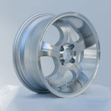 Rota Wheels PDC 1670 4X100 35 67.1 Full Polish Silver
