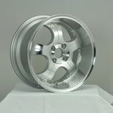Rota Wheels PDC 1680 4X100 35 67.1 Full Polish Silver