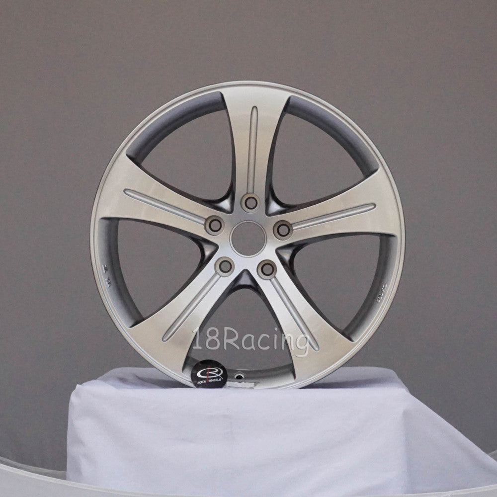 Rota Wheels Quake 1880 5X114.3 48 73 Hypersilver – 18racing