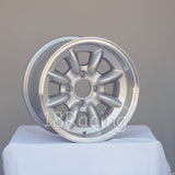 Rota Wheels RB 1380 4X114.3 4 73 Silver with Polish Lip