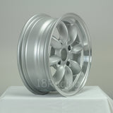 Rota Wheels RB 1580 4X100 20 57.1 Silver with Polish Lip