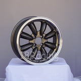 Rota Wheels RB 1560 4X114.3 25 73 Bronze with Polish Lip