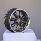 Rota Wheels RB 1560 4X95.25 25 73 Bronze with Polish Lip