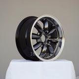 Rota Wheels RB 1570 4X114.3 4 73 Hyperblack with Polish Lip