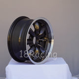 Rota Wheels RB 1570 4X114.3 20 73 Gunmetal with Polish Lip