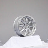 Rota Wheels RB 1570 4X95.25 25 57.1 Silver with Polish Lip