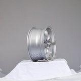 Rota Wheels RB 1570 4X98 15 58.5 Silver with Polish Lip