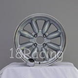 Rota Wheels RB 1580 4X110 20 73 Silver with Polish Lip