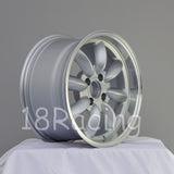Rota Wheels RB 1580 4X110 20 73 Silver with Polish Lip