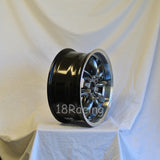 Rota Wheels RB 1670 4X100 40 56.1 Hyperblack with Polish Lip