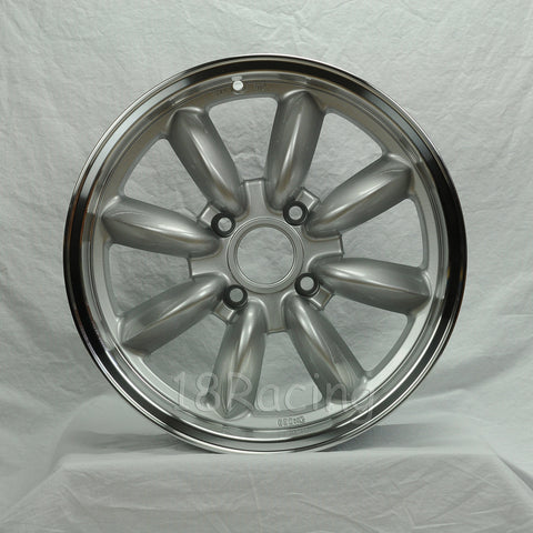 Rota Wheels RB 1670 4X114.3 22 73 Silver with Polish Lip