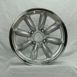 Rota Wheels RB 1670 4X114.3 4 73 Silver with Polish Lip